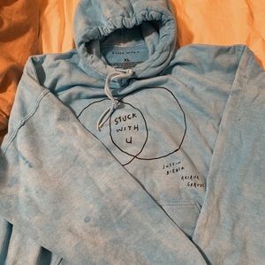 Ariana Grande & Justin Bieber Stuck With U Hoodie